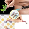 6Pcs 6 Colors Stainless Steel Tweezers DIY-YW0009-73-6