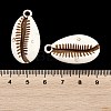 Spray Painted Opaque Acrylic Pendants ACRP-F003-03J-3