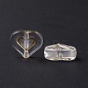 Transparent Plating Acrylic Beads OACR-C013-19-4