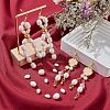 4Strands 2 Styles Natural Cultured Freshwater Pearl Beads Strands PEAR-NB0001-64-2