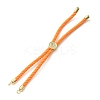 Cotton Cord Bracelet Making KK-F758-03-03-G-2