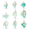 100Pcs Transparent Glass Pendants GLAA-CJ0001-89-2
