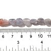 Natural Quartz & Tanzanite Stone Beads Strands G-L610-B23-02-5