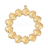 304 Stainless Steel Pendants STAS-C121-47B-G-1