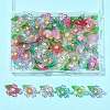 70Pcs Transparent Acrylic Pendants PALLOY-FS00050-6