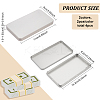 4Pcs 2 Colors Tinplate Box CON-FG0001-11-2