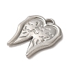 Non-Tarnish 304 Stainless Steel Pendants STAS-R223-08-2