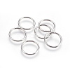 Tarnish Resistant 304 Stainless Steel Saw Cut Open Jump Rings STAS-P212-24P-03-1
