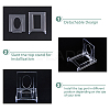 Transparent Acrylic Multi-Function Display Holder ODIS-WH0030-23-3