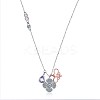 925 Sterling Silver Pendant Necklaces NJEW-BB33988-1