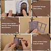 5 Sets 5 Styles Windows Themes Paper Stickers DIY-SP0005-60-3