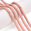 Handmade Polymer Clay Bead Strands X-CLAY-S094-6mm-A01-2