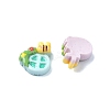 Macaron Color Opaque Resin Decoden Cabochons CRES-Q221-02F-2
