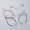 Glass Seed Beads Anklets AJEW-AN00277-1