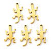 PVD Vacuum Plating 201 Stainless Steel Pendants STAS-N092-48G-1