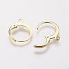 304 Stainless Steel Leverback Earring Findings LS-X-STAS-F141-02G-2