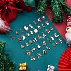 38Pcs Christmas Alloy Enamel Pendants JX266A-5