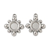 304 Stainless Steel Charms STAS-D127-17P-1