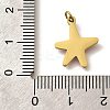 304 Stainless Steel Enamel Pendants STAS-R153-14G-3