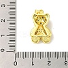 Brass Micro Pave Cubic Zirconia Pendants KK-Z042-30G-05-3