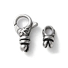 316 Stainless Steel Lobster Claw Clasps Sets STAS-D303-10AS-01-1