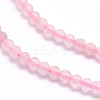 Natural Madagascar Rose Quartz Beads Strands G-F509-28-2mm-A-3