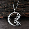 Tibetan Style Zinc Alloy Pendant Necklaces for Women FS-WGBD114-03-1