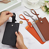 4Pcs 4 Colors PU Leather Eyeglass Cases AJEW-CN0004-99A-3