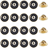 20Pcs Sport Enamel Pins JEWB-SC0001-62E-5