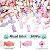 300Pcs Craft Style Acrylic Beads MACR-SC0001-72-2