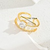Vintage Luxury Fashion Gemstone Ring Women's Jewelry Party Wedding Gift Banquet. IA6817-2-1