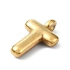 Ion Plating(IP) 304 Stainless Steel Pendants STAS-U033-02G-T-2