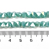 Electroplate Glass Beads Strands EGLA-B009-05A-08-4