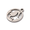 Non-Tarnish 201 Stainless Steel Charms STAS-U016-06P-02-2