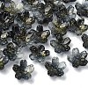 30Pcs Electroplate Transparent Glass Beads GLAA-YW0005-02D-1