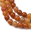 Natural Red Aventurine Beads Strands G-H067-A02-10MM-8