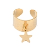 304 Stainless Steel Open Cuff Rings RJEW-C095-02C-G-2