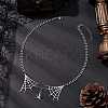 304 Stainless Steel Curb Necklaces NJEW-TA00145-2