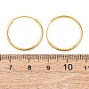 925 Sterling Silver Huggie Hoop Earrings EJEW-C179-05B-G-5