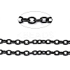 304 Stainless Steel Textured Cable Chains CHS-O010-04EB-2
