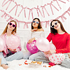 2 Styles Cloth Bowknot Banners AJEW-SP0002-70F-4
