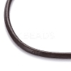 Adjustable PU Leather Cord Slider Bracelets BJEW-F412-05G-B-2