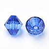 Transparent Acrylic Beads TACR-S146-8mm-17-1