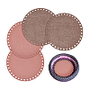 4Pcs 2 Colors Plywood Crochet Basket Base DIY-PH0031-94-6