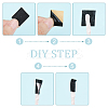 Adhesive Grosgrain Ribbon Tape AJEW-WH0285-54-4