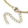 Marine Theme Alloy Enamel Pendant Necklaces NJEW-JN04818-5