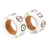 1 Inch Thank You Sticker Self-Adhesive Kraft Paper Gift Tag Stickers DIY-GL0001-05-07-3