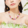 180Pcs 6 Colors Transparent Acrylic Beads OACR-TA0002-66-7