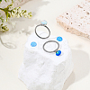 4Pcs 4 Colors Resin Imitation Opal Cabochons RESI-PH0002-71-4