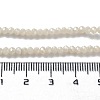 Electroplate Imitation Jade Glass Bead Strands EGLA-J047-3x2mm-F03-3